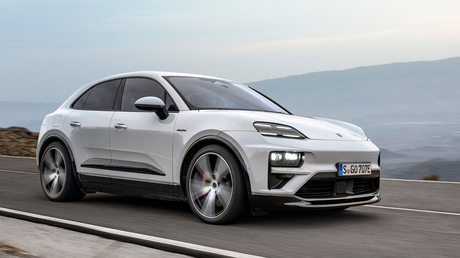 The all-new Porsche Macan goes all-electric