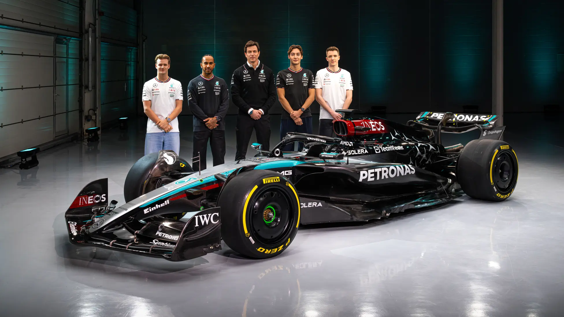 Mercedes-AMG Unveils New W15 Formula 1 Car For 2024 Season