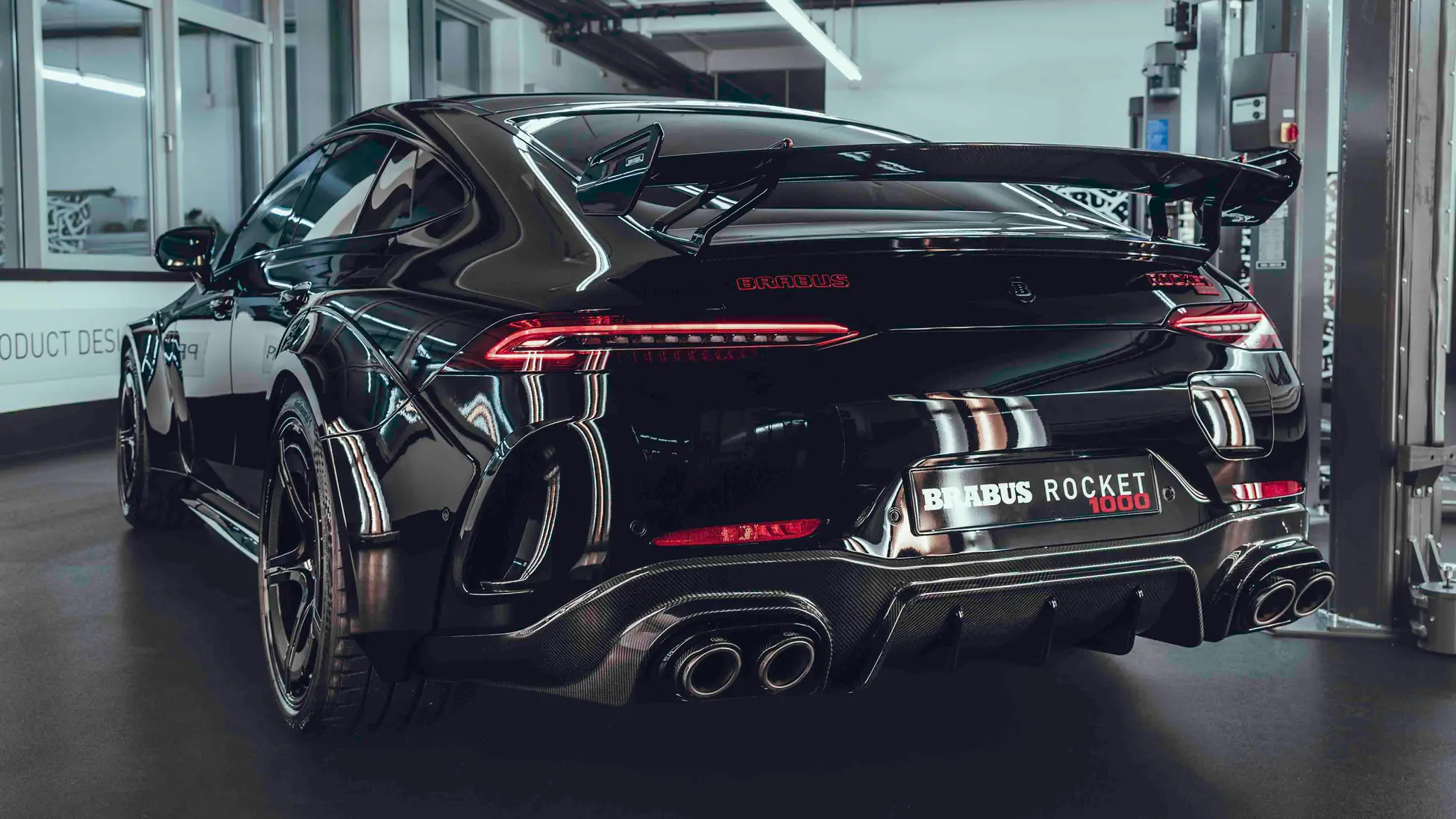 The Brabus Rocket 1000 Is A 1,000hp Mercedes-AMG GT 63 S E