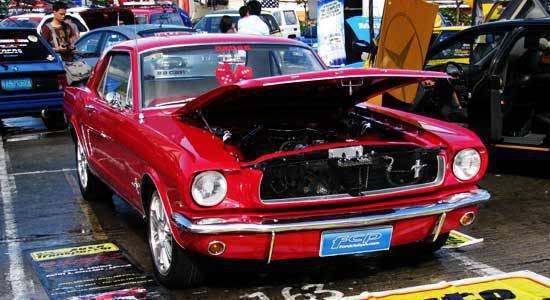 1965 Ford Mustang at the Face Off Car Show