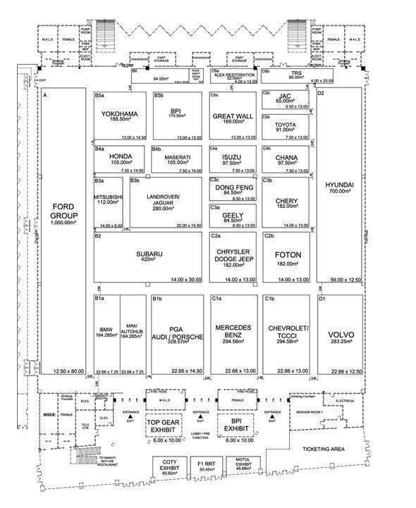 MIAS 2011: Deciphering the auto show's floor plan