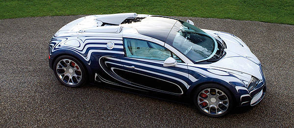 TopGear.com.ph Philippine Car News - Bugatti unveils porcelain-clad Veyron Grand Sport