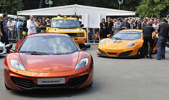 Button Hamilton Drive Road Race Versions Of Mclaren Mp4 12c