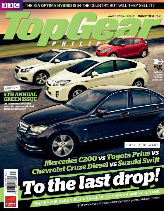 First Peek Top Gear Philippines August 11 Cover