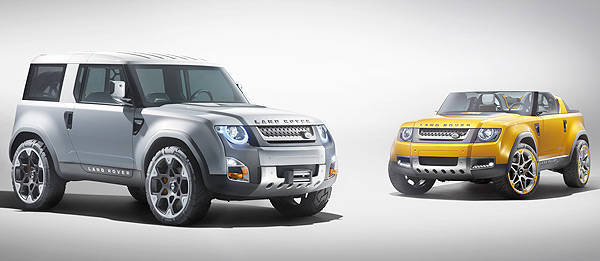 Frankfurt 2011: Land Rover Unveils Two Defender Concept Vehicles