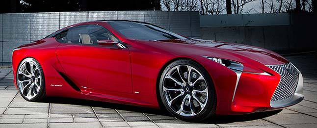 Lexus unveils LF-LC Concept at Detroit Auto Show