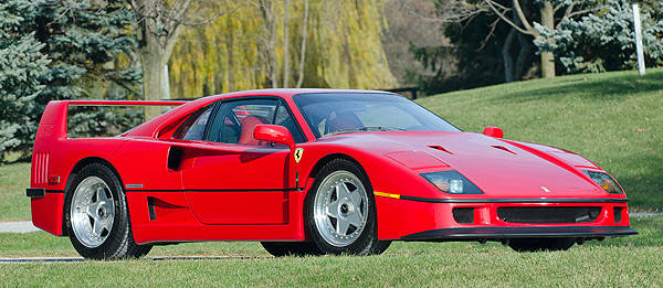 Ferrari F40 built for ex-Chrysler boss up for sale