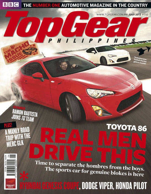 Top Gear Philippines' July 2012 issue