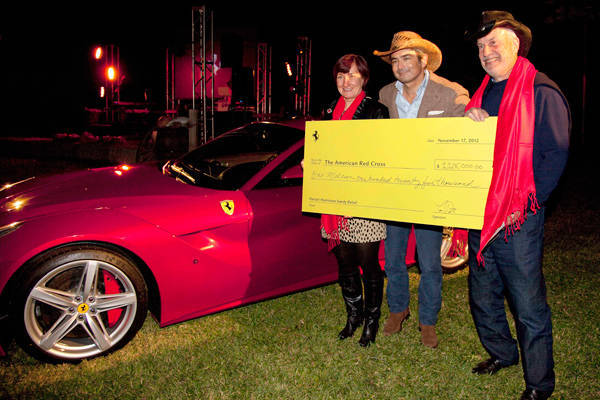 Ferrari auctions off F12berlinetta for Hurricane Sandy relief ops
