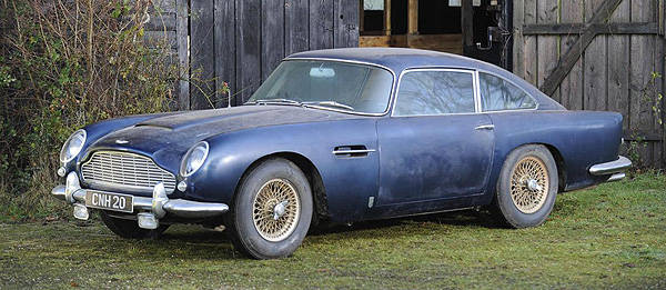 TopGear.com.ph Philippine Car News - 'Barn-find' Aston Martin DB5 bought for £1,500 could sell for up to 