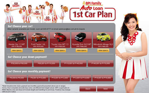 BPI Autoloans: 1st Car Plan