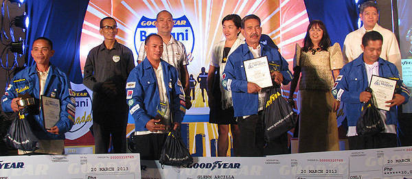 TopGear.com.ph Philippine Car News - Goodyear names 2012 Bayani ng Kalsada awardees
