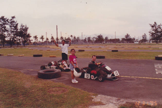 Michele Bumgarner: Subic Le Mans Kart Track (1995)