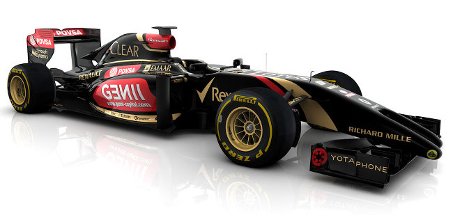 Lotus E22 Formula 1 car