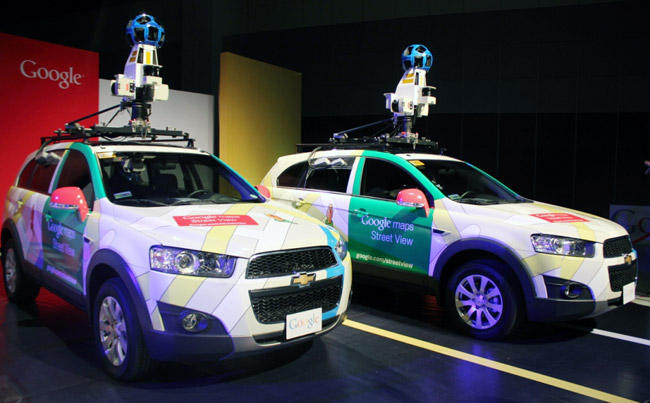 Google Street View cars