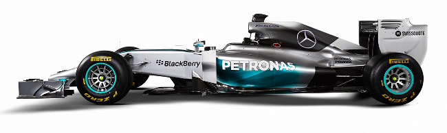 2014 Formula 1 car: The covers are off the gorgeous Mercedes F1 W05