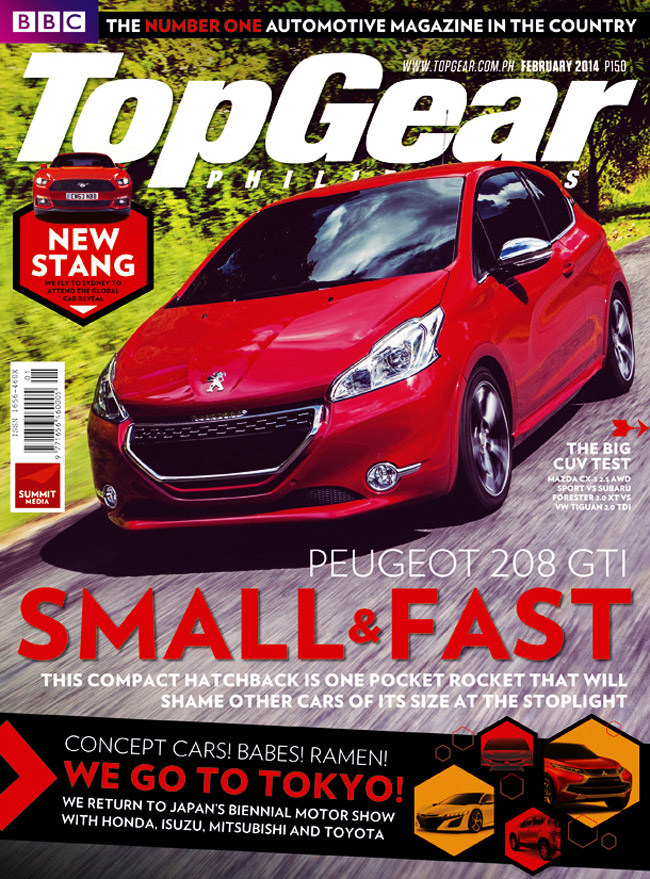 Top Gear Philippines February 2014 issue