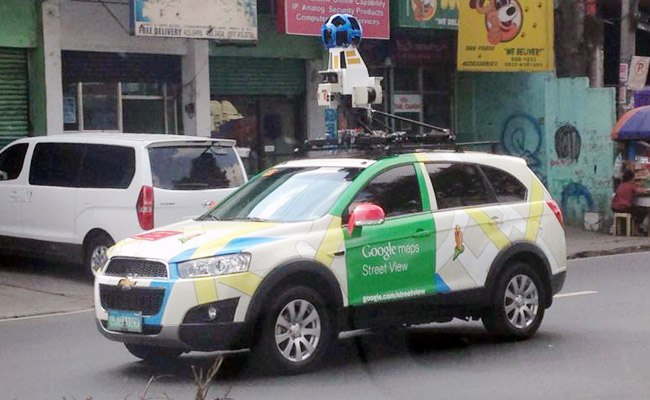 Google Philippines' Street View car