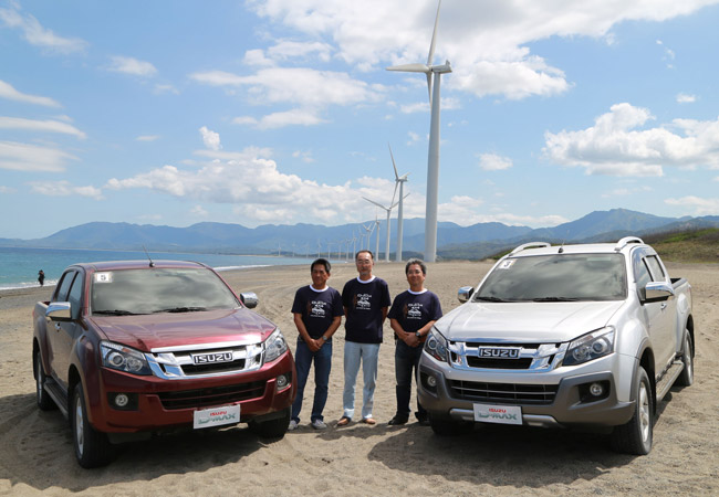 Isuzu D-Max in Ilocos