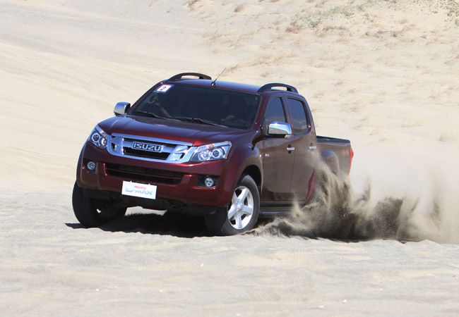 Isuzu D-Max in Ilocos