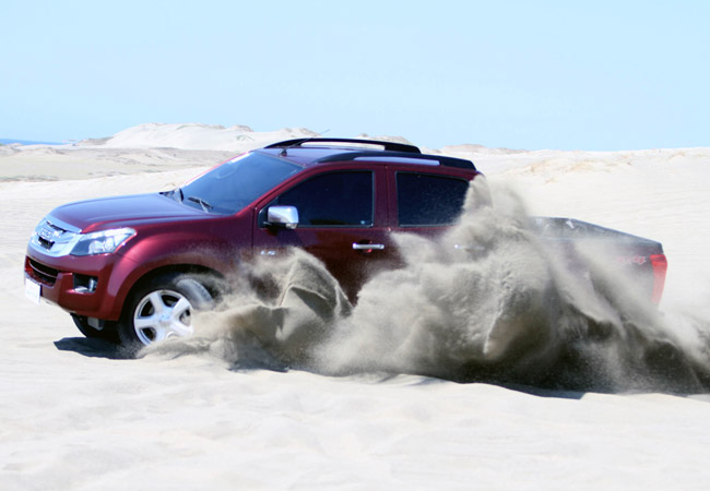 Isuzu D-Max in Ilocos