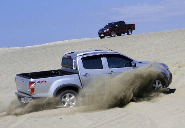 Isuzu D-Max in Ilocos