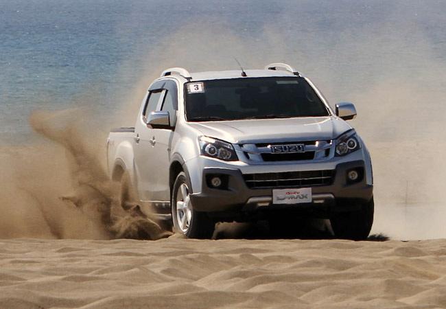 Isuzu D-Max in Ilocos