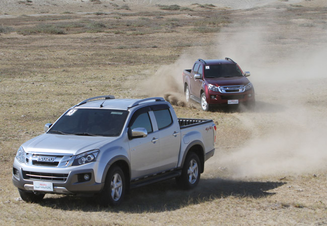 Isuzu D-Max in Ilocos