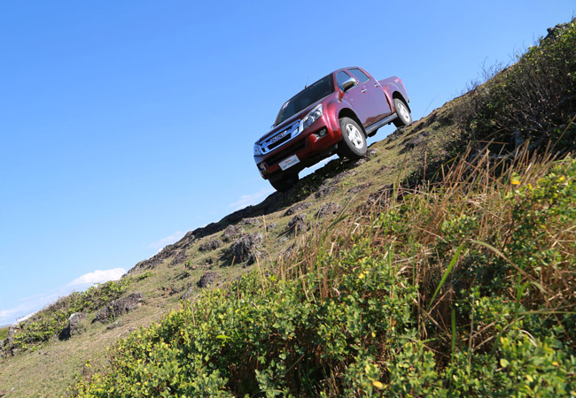 Isuzu D-Max in Ilocos