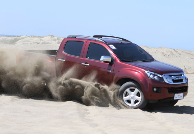 Isuzu D-Max in Ilocos