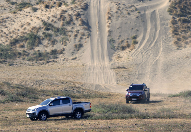 Isuzu D-Max in Ilocos