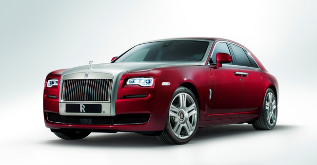 Rolls-Royce Ghost Series II revealed at the 2014 Geneva Motor Show