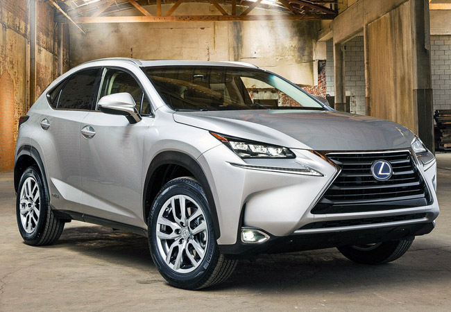 The outrageous-looking Lexus LF-NX is now a more sedate crossover