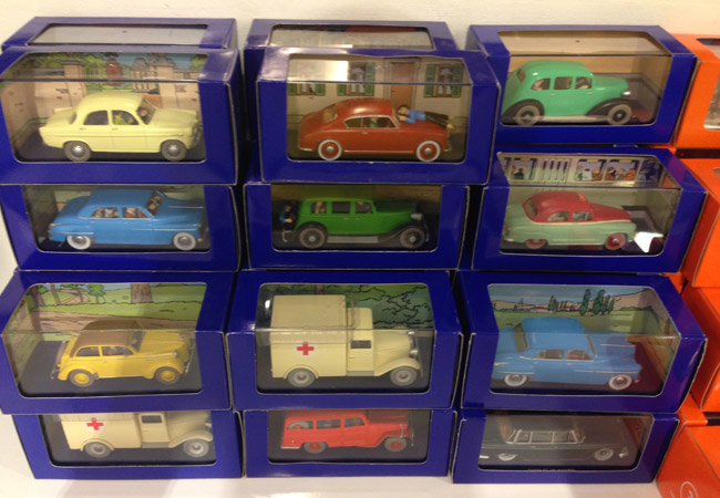 the toy car collector