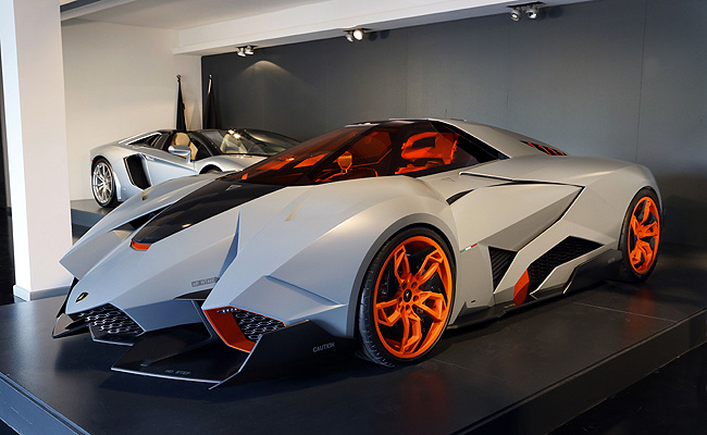 Lamborghini Egoista to be put on permanent display inside museum