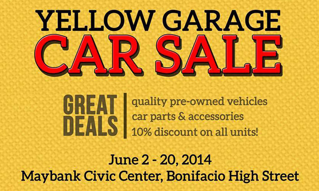 Maybank selling repossessed cars via Yellow Garage Car Sale