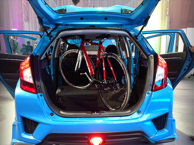What can you fit inside the all-new 2014 Honda Jazz?
