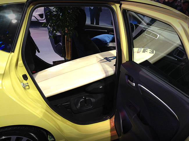 What can you fit inside the all-new 2014 Honda Jazz?