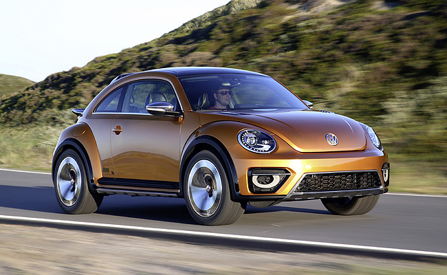 A Detroit, le concept Volkswagen Coccinelle Dune cultive le souvenir -  Challenges