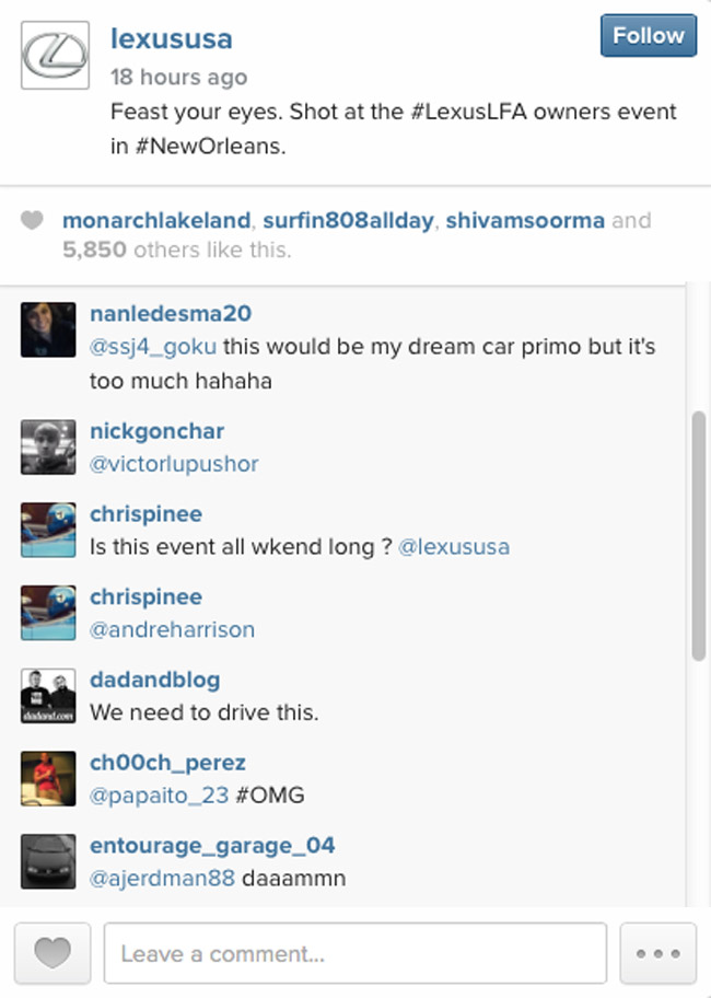 Lexus on Instagram