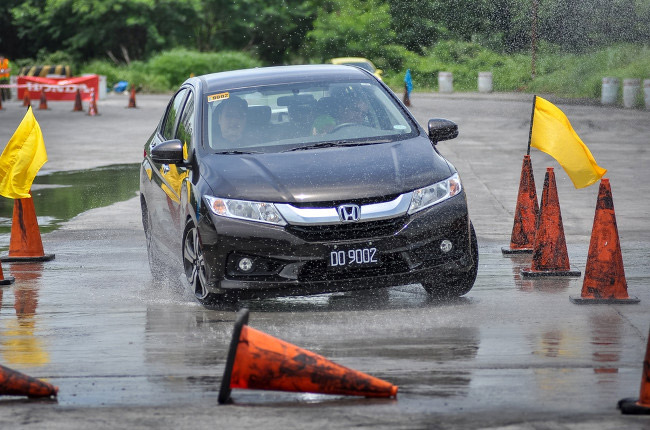 We tested Honda's Vehicle Stability Assist system on new Jazz and City