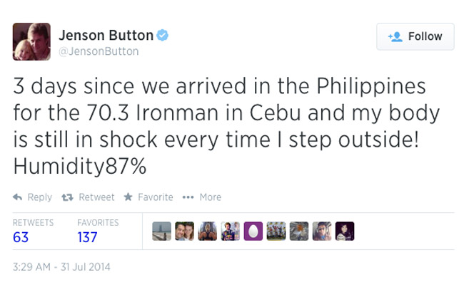 Jenson Button on Twitter