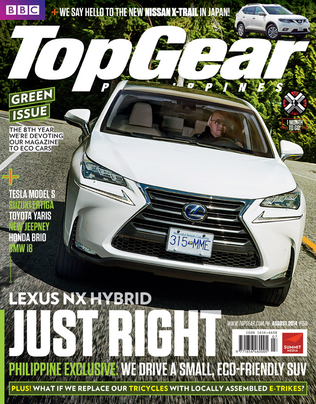 Top Gear Philippines August issue