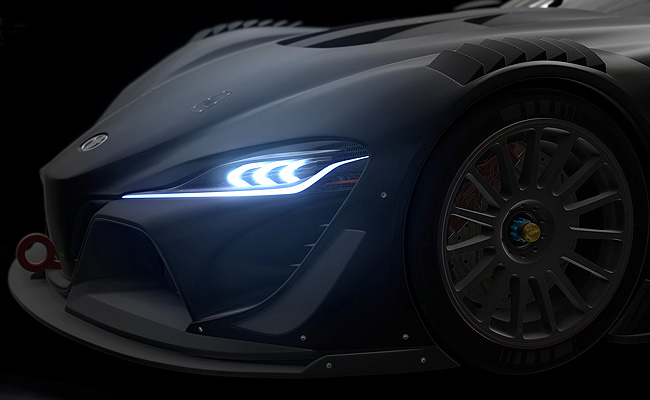 TopGear.com.ph Philippine Car News - Toyota imagines FT-1 concept as a race car for Vision Gran Turismo