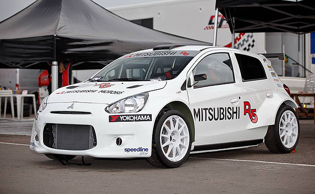 TopGear.com.ph Philippine Car News - Mitsubishi Mirage-based R5 rally car revealed for WRC 2