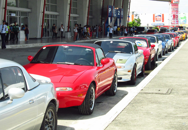 Mazda Miata celebration