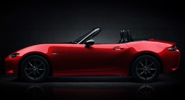 Ever wonder what a Mazda MX-5 hardtop coupe would look like?