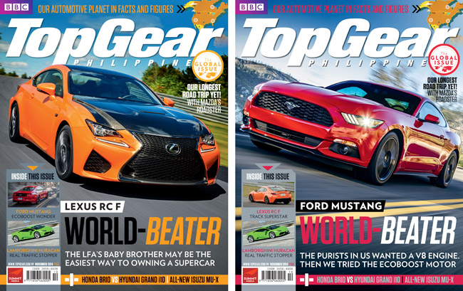 Top Gear Philippines' November 2014 issue