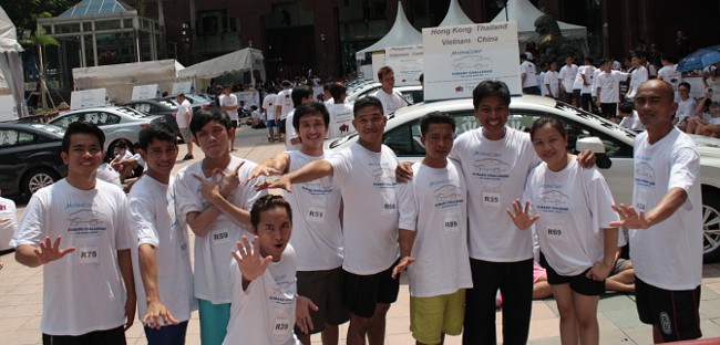 Filipinos at the Subaru Palm Challenge 2014