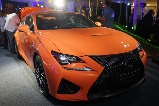 Lexus Manila launches the car for those who couldn't afford the LFA